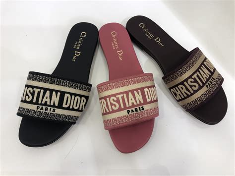 christan dior slipper|christian dior female slippers.